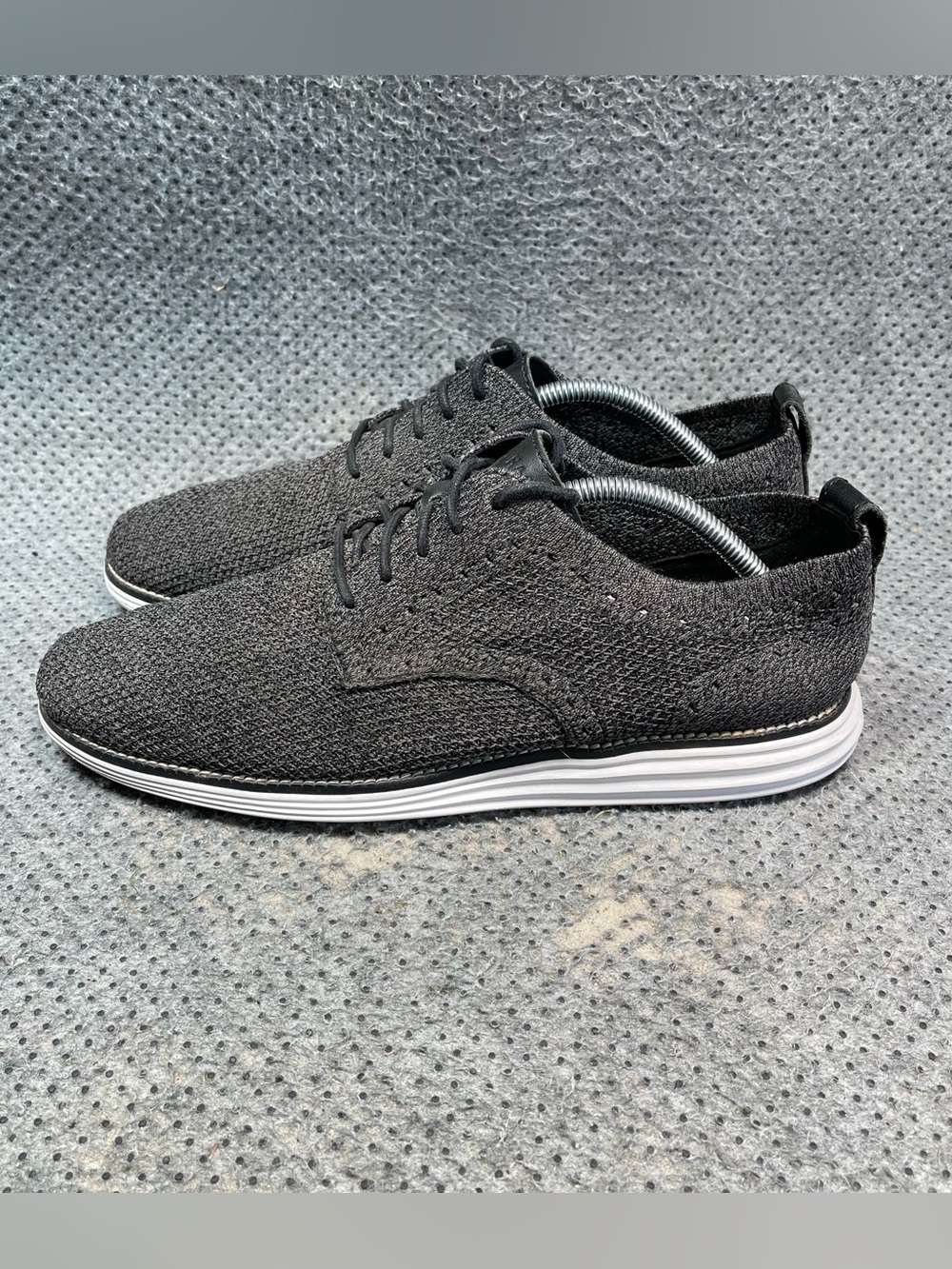 Cole Haan Original Grand Stitchlite Grey Oxford Dress Shoes Size 10.5 Men’s